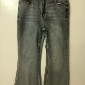 Judy Blue Gray Flare Women's Jeans